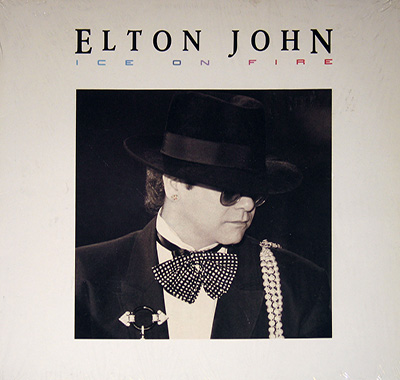 ELTON JOHN - Ice on Fire  album front cover vinyl record